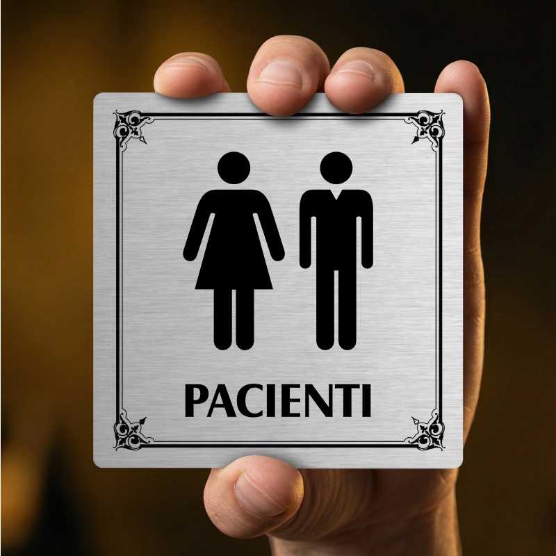 WC pacienti, 100x100mm, pergamen, Nebraska